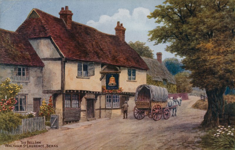 The Bell Inn Waltham St Laurence, Berks - Alfred Robert Quinton