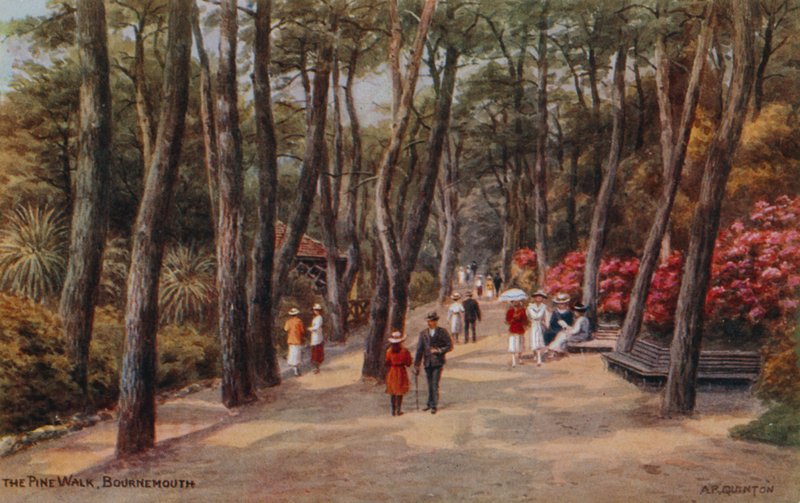 La promenade des Pins, Bournemouth - Alfred Robert Quinton