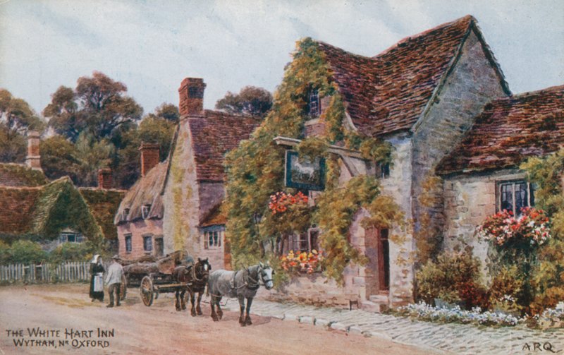 The White Hart Inn, Wytham près d