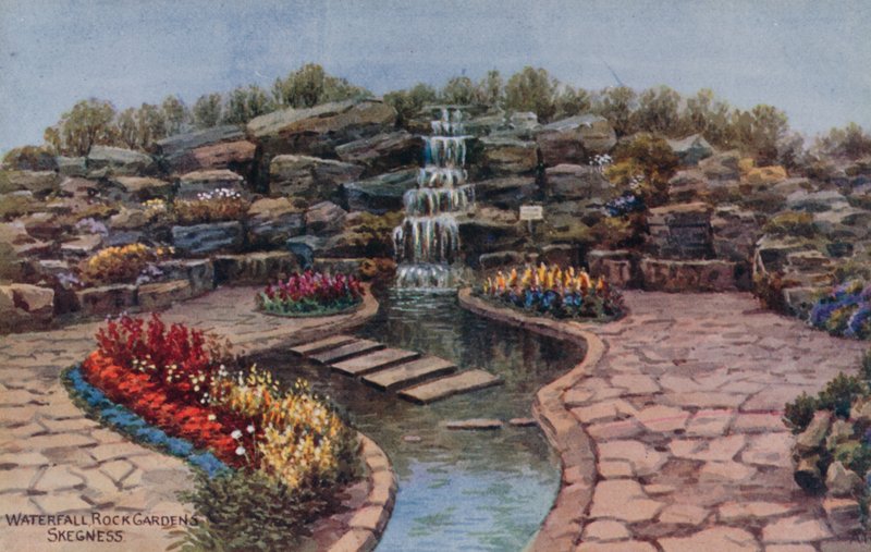Cascade, Jardins de Roche, Skegness - Alfred Robert Quinton