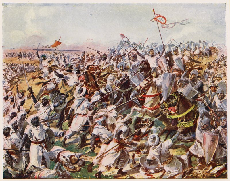 Bataille de Rio Salado, Espagne - Alfredo Roque Gameiro
