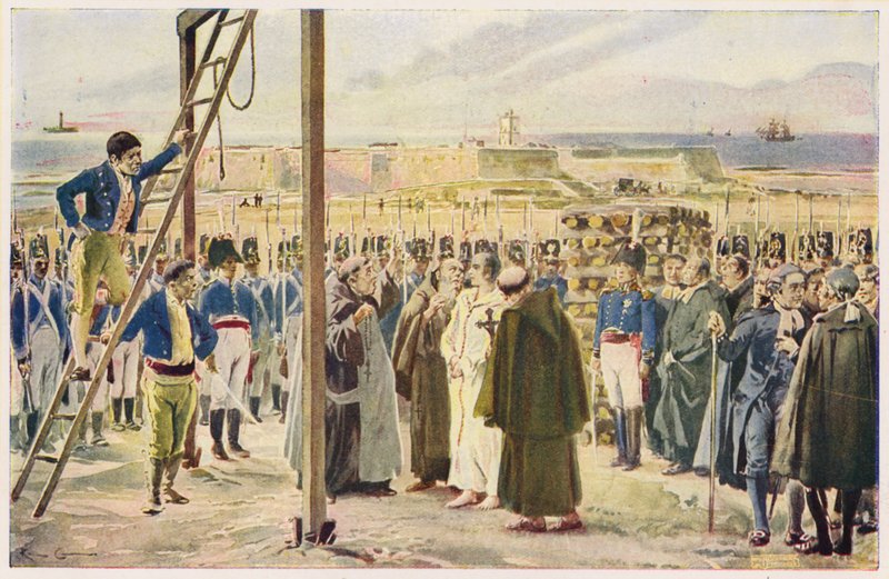 Exécution de Gomes Freire Andrade, Portugal - Alfredo Roque Gameiro