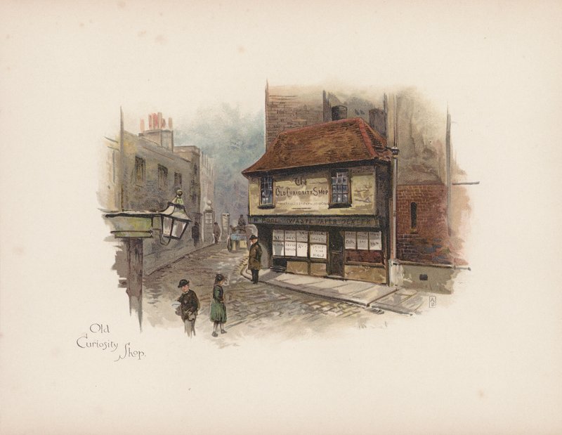 Londres Familier : Vieille Boutique de Curiosités - Allan F. Barraud
