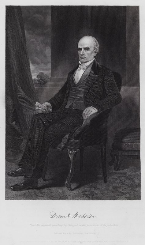 Daniel Webster (gravure) - Alonzo (after) Chappel