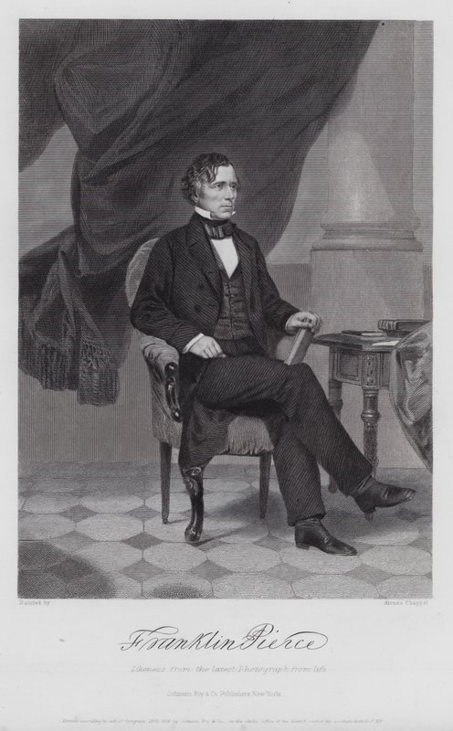 Franklin Pierce - Alonzo (after) Chappel