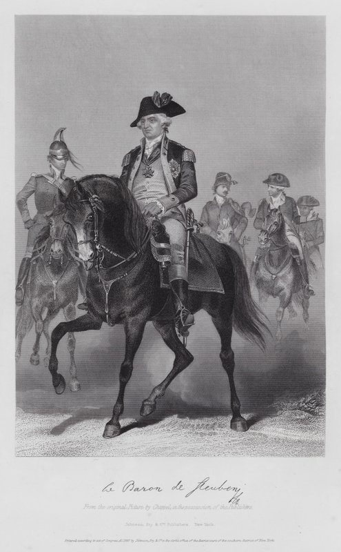 Frederick William Von Steuben (gravure) - Alonzo (after) Chappel
