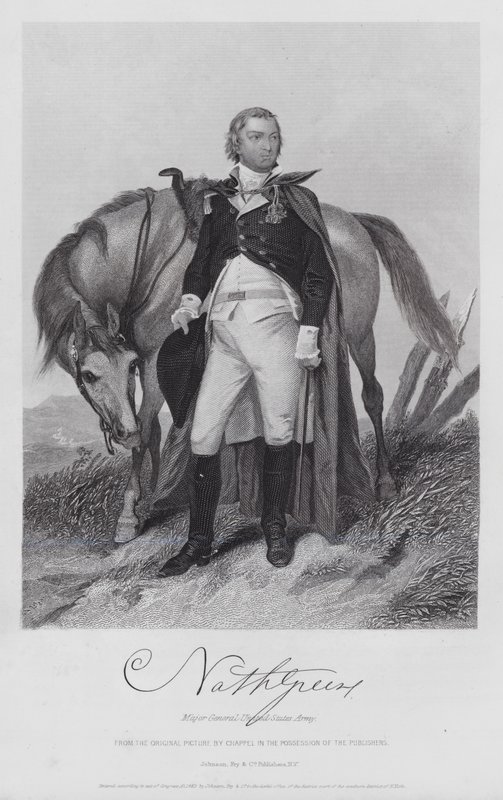 Nathaniel Greene (gravure) - Alonzo (after) Chappel