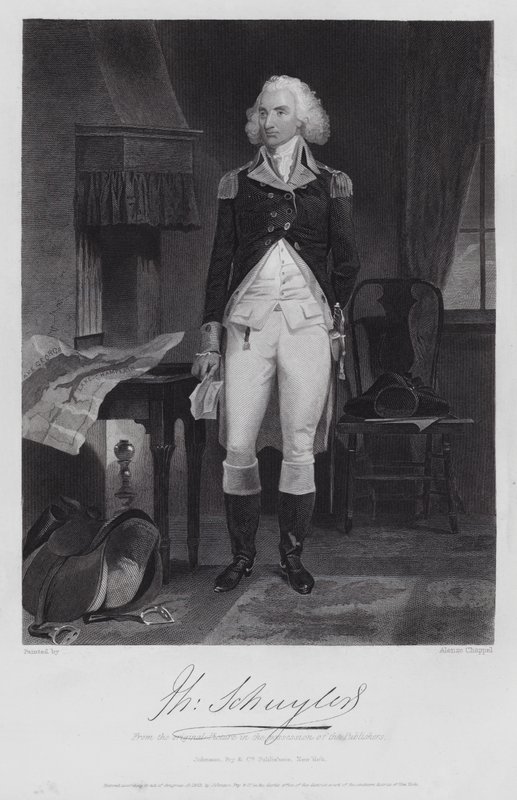 Philip Schuyler (gravure) - Alonzo (after) Chappel
