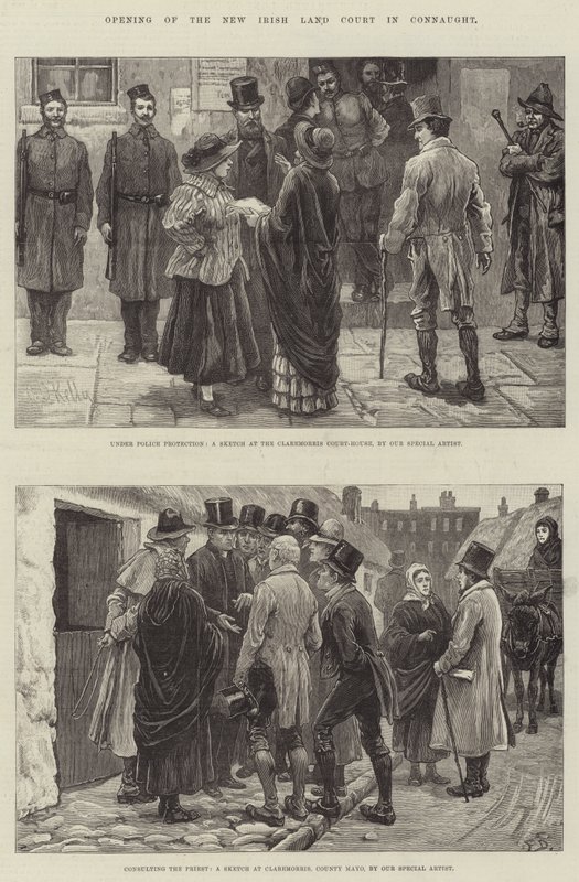 Ouverture du nouveau tribunal foncier irlandais à Connaught - Aloysius O