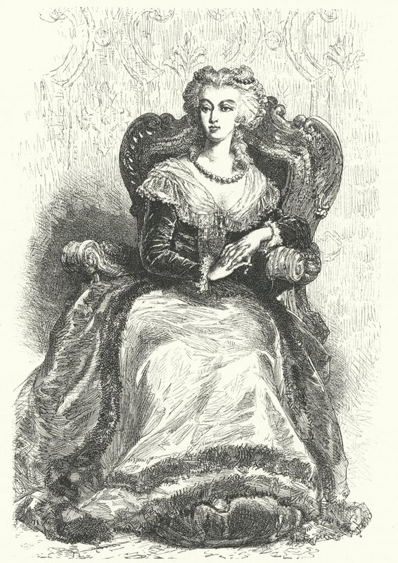 Marie-Antoinette, reine consort de Louis XVI de France - Alphonse Marie de after Neuville