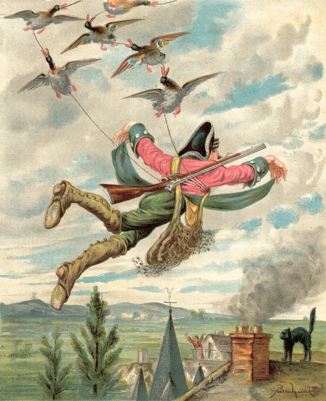 Aventures du Baron de Münchhausen - Alphonse Adolphe Bichard