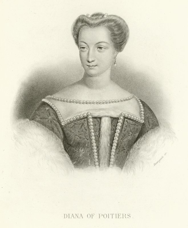 Diane de Poitiers - Alphonse Marie de Neuville