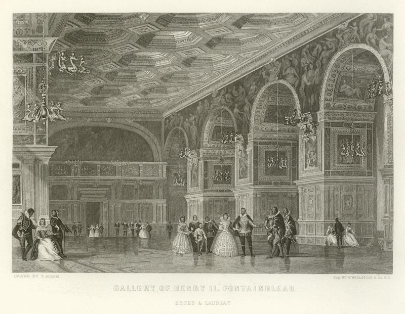 Galerie de Henri II, Fontainebleau - Alphonse Marie de Neuville