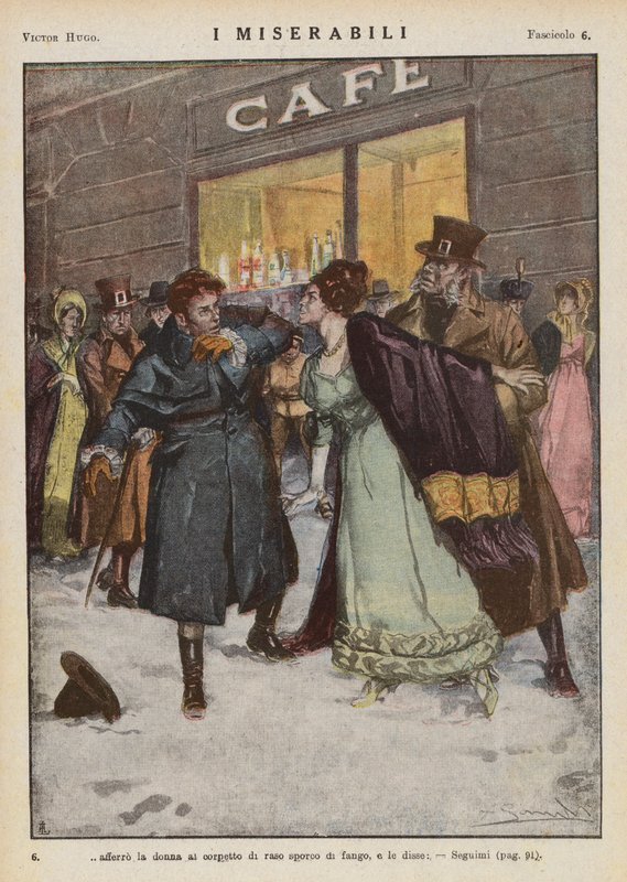 Illustration des Misérables de Victor Hugo - Ambrogio Lombardi