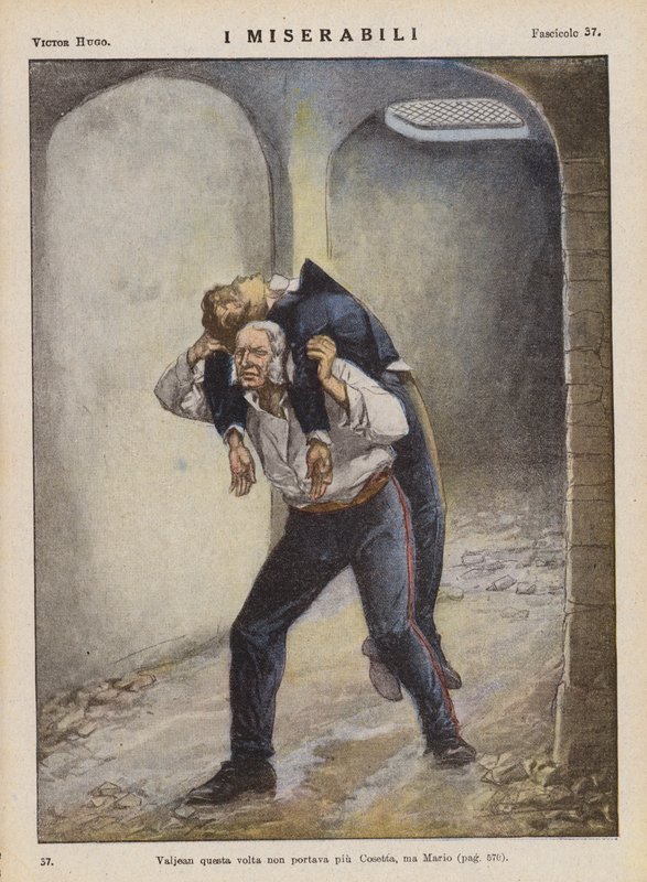 Illustration pour Les Misérables de Victor Hugo - Ambrogio Lombardi