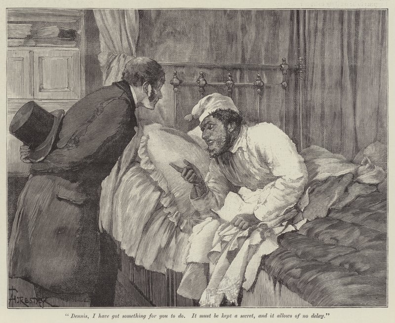 Amour aveugle, par Wilkie Collins - Amedee Forestier