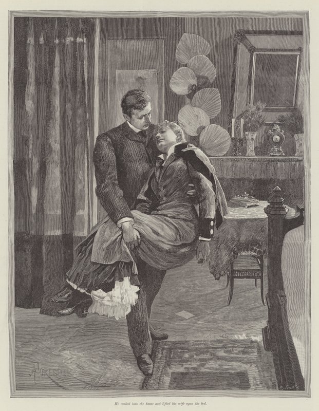 Amour Aveugle, par Wilkie Collins - Amedee Forestier