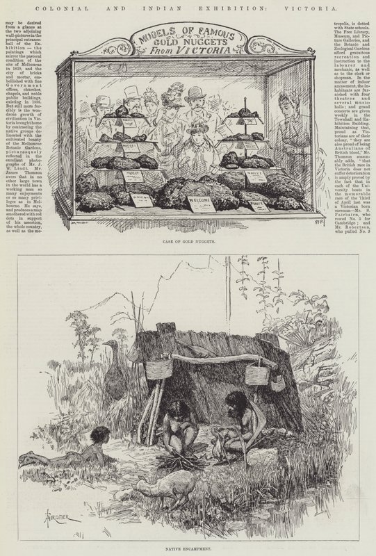 Exposition coloniale et indienne, Victoria - Amedee Forestier