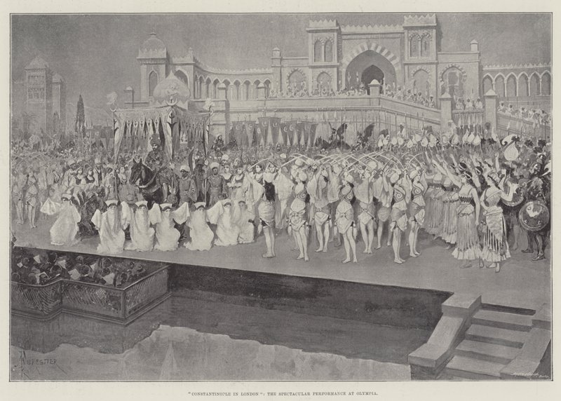 Constantinople à Londres, la performance spectaculaire à Olympia - Amedee Forestier