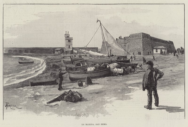 La Marina, San Remo - Amedee Forestier