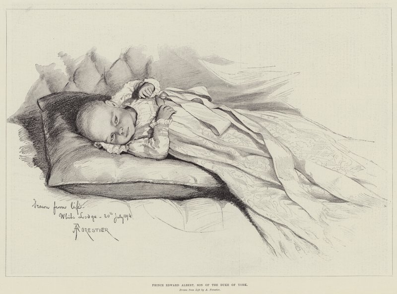 Prince Edward Albert, fils du duc d