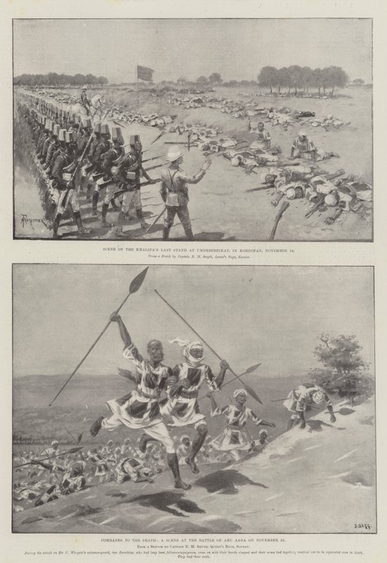 Scènes de la guerre au Soudan - Amedee Forestier