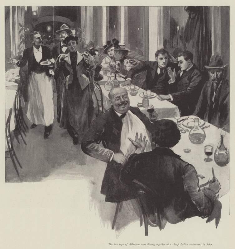 Le Tryst de cinq ans, par Walter Besant - Amedee Forestier