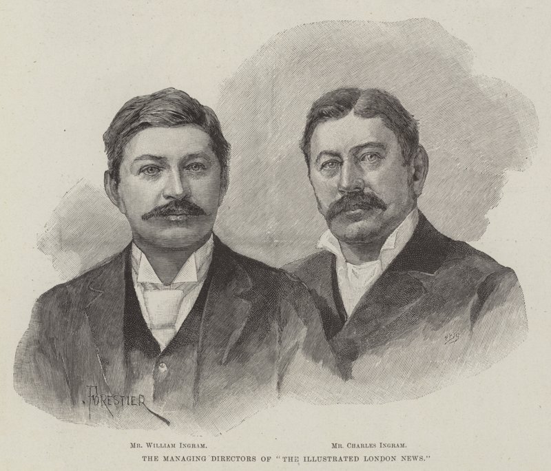 Le directeur général de The Illustrated London News - Amedee Forestier