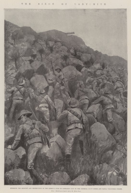 Le siège de Ladysmith - Amedee Forestier