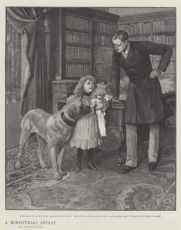 Une défaite ministérielle, par J Harwood Panting - Amedee Forestier