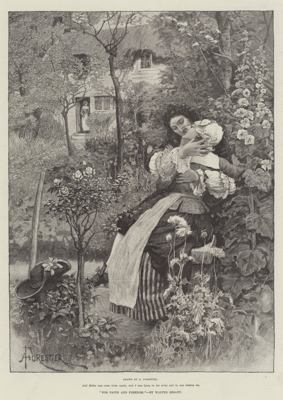Pour la foi et la liberté, par Walter Besant - Amedee Forestier
