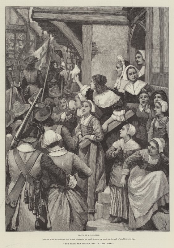 Pour la foi et la liberté, par Walter Besant - Amedee Forestier