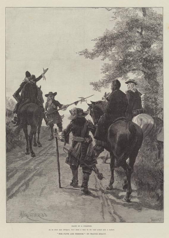 Pour la foi et la liberté, par Walter Besant - Amedee Forestier