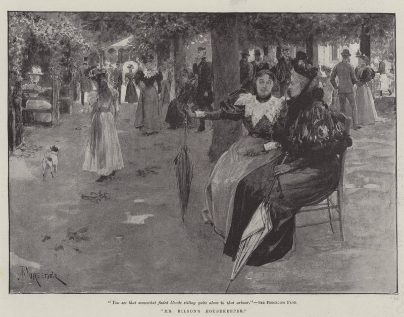 La gouvernante de M. Bilson, par Bret Harte - Amedee Forestier