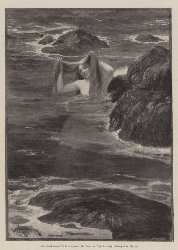 La sirène de Lighthouse Point, par Bret Harte - Amedee Forestier