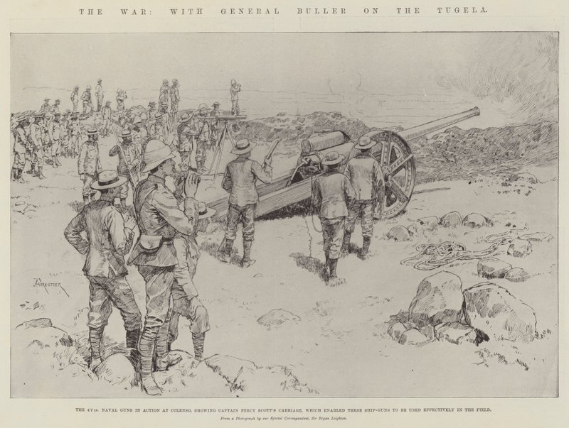 La Guerre, avec le général Buller sur le Tugela - Amedee Forestier
