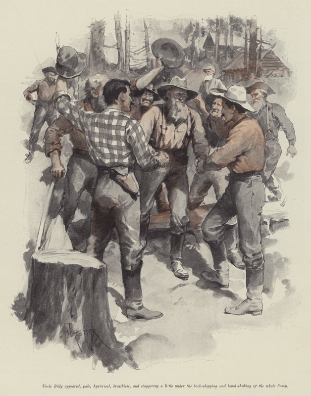 Oncle Jim et Oncle Billy, par Bret Harte - Amedee Forestier