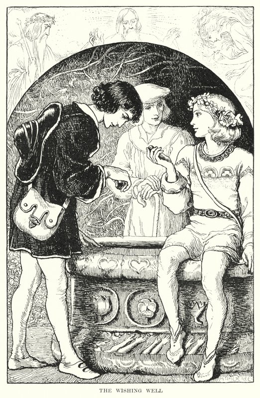 Le puits aux souhaits - Amelia M. (attr.to) Bowerley or Bauerle