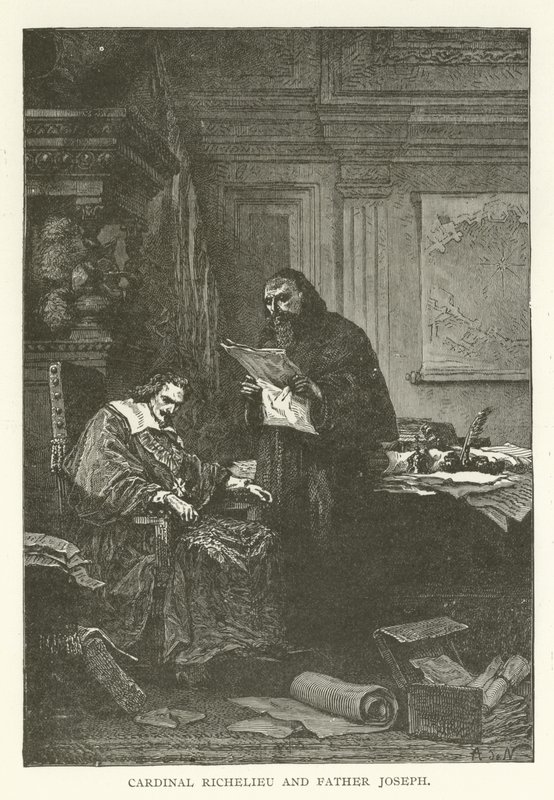 Cardinal Richelieu et le Père Joseph - American School