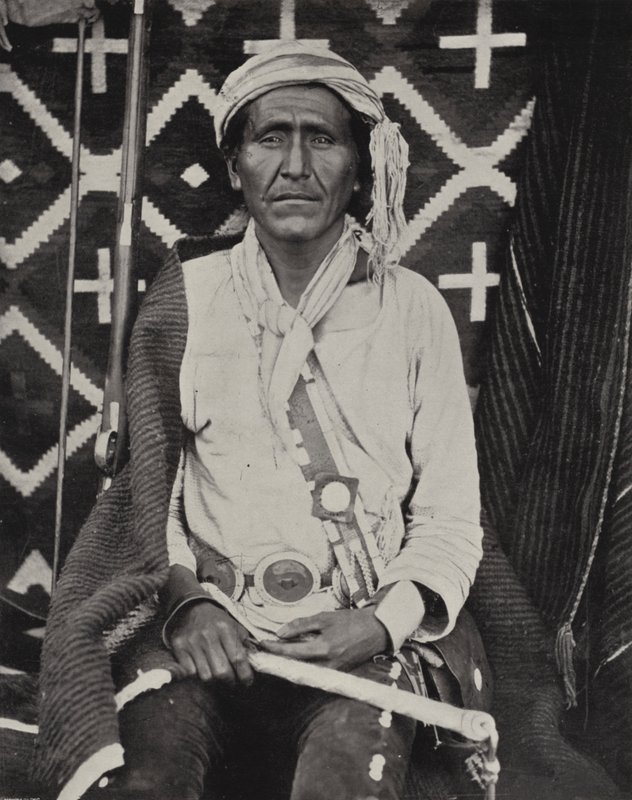 Un Indien Navajo - American Photographer (after)