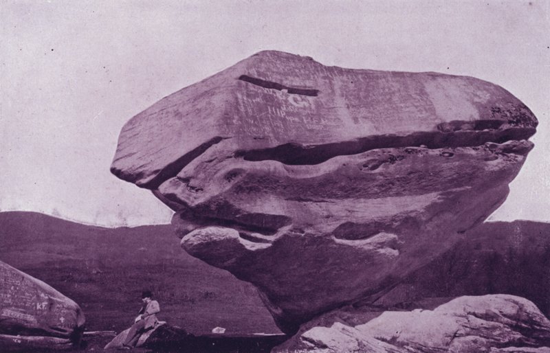 Balanced Rock, près de Pittsfield, Massachusetts - American Photographer (after)