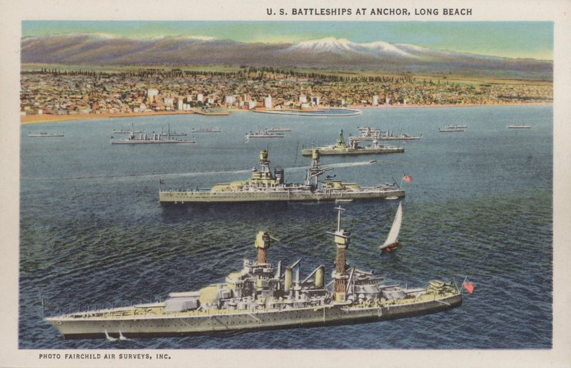 Californie : Navires de guerre américains à l