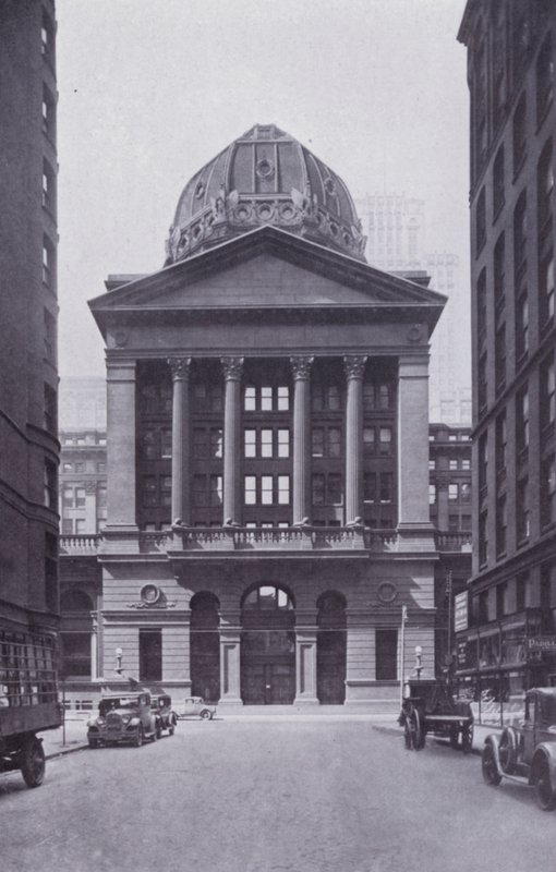 Chicago : Le bâtiment fédéral, aile est - American Photographer (after)