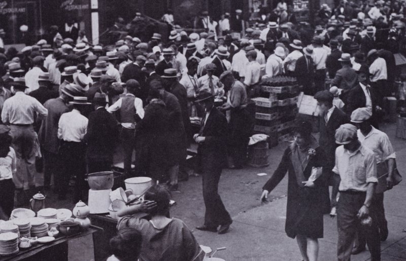 Chicago : Le Ghetto un jour de grande affluence - American Photographer (after)