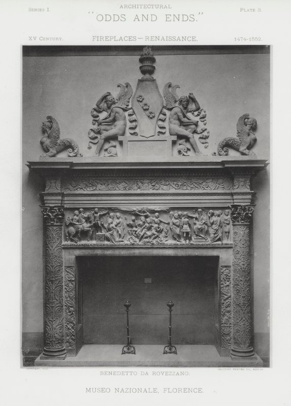Cheminée : Museo Nazionale, Florence - American Photographer (after)