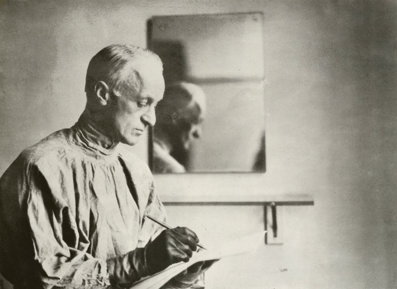 Harvey Cushing, neurochirurgien, portrait - American Photographer (after)