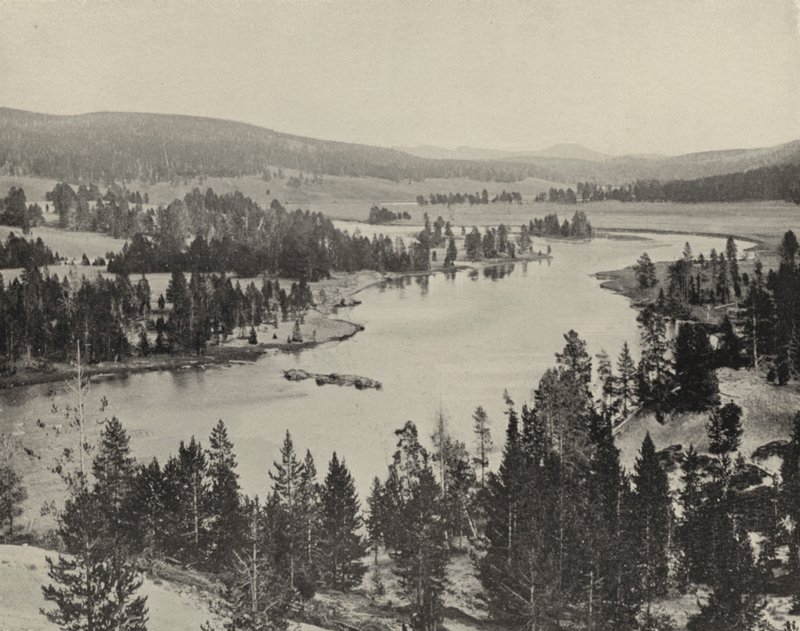 Vallée de Hayden, parc national de Yellowstone - American Photographer (after)