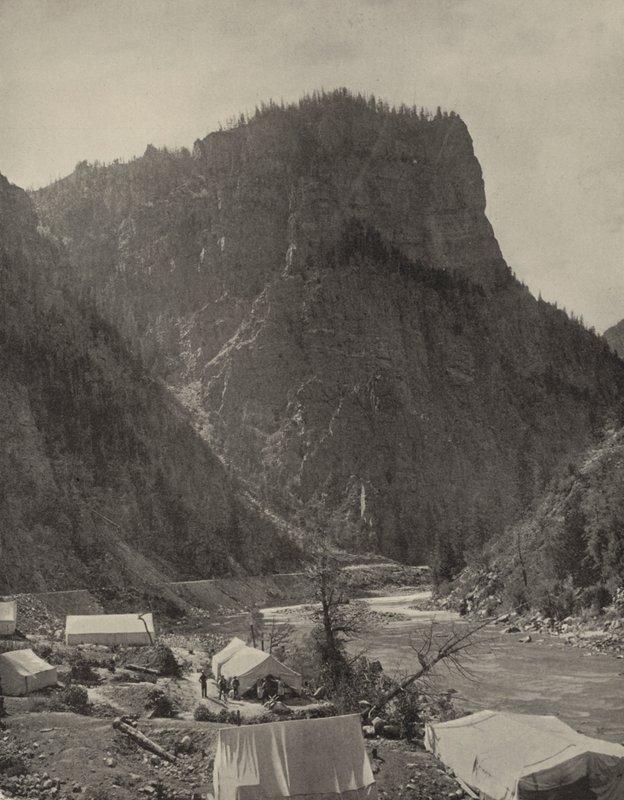Temple du roi Salomon, Grand River, Colorado - American Photographer (after)