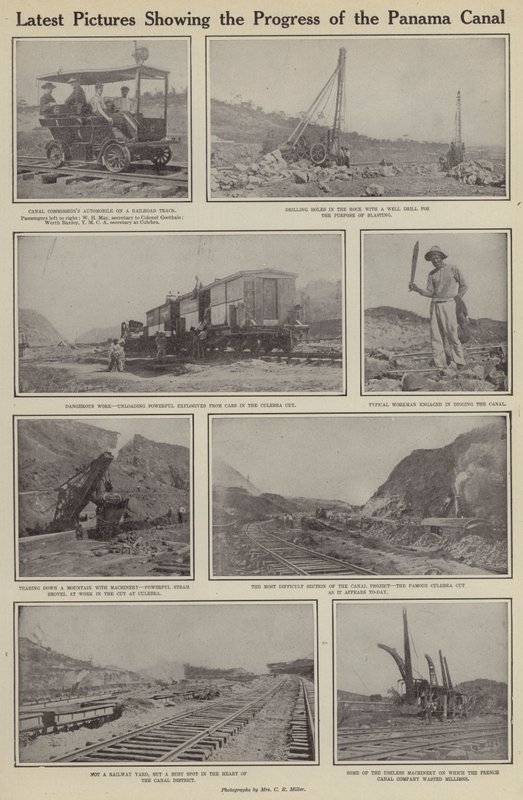 Dernières images montrant les progrès du canal de Panama - American Photographer (after)