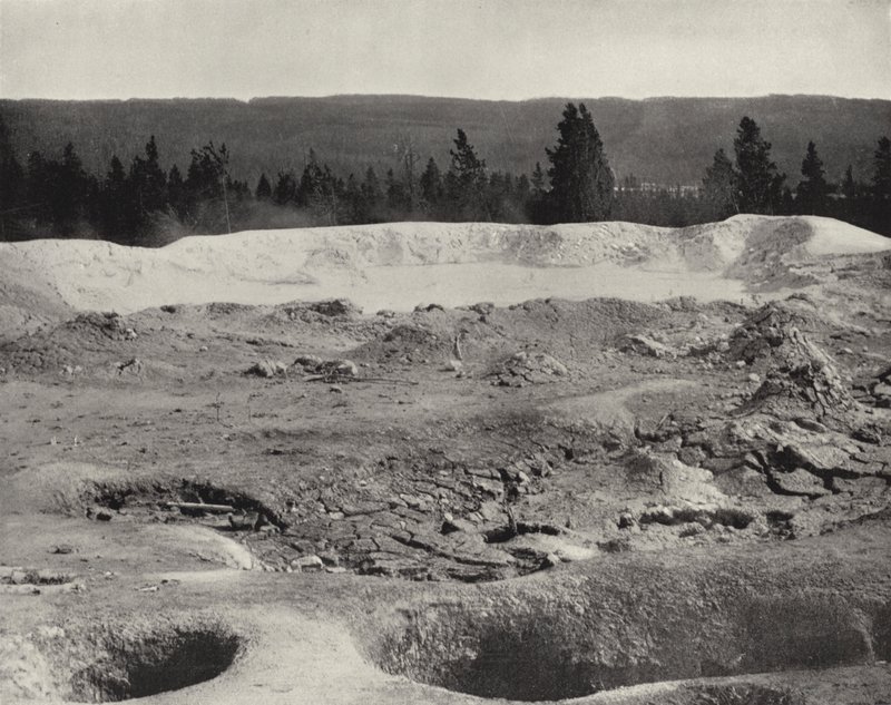 Mammoth Paint Pots, vallée de Yellowstone, Wyoming - American Photographer (after)